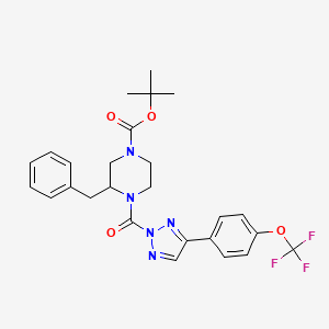 molecular formula C26H28F3N5O4 B2471359 DO34 analog CAS No. 2098969-71-0