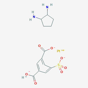 B024715 1,3-Benzenedicarboxylic acid, 5-sulfo-, platinum complex CAS No. 108812-35-7