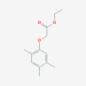 molecular formula C13H18O3 B2471500 乙酸(2,4,5-三甲基苯氧基)乙酯 CAS No. 897544-72-8