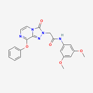 molecular formula C21H19N5O5 B2471518 CHEMBL4543172 CAS No. 1251544-19-0