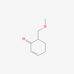 molecular formula C8H12O2 B2471571 6-(甲氧甲基)环己-2-烯-1-酮 CAS No. 2402830-86-6