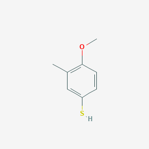molecular formula C8H10OS B2471701 4-Methoxy-3-methylthiophenol CAS No. 698-32-8