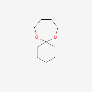 molecular formula C11H20O2 B2471718 3-Methyl-7,12-dioxaspiro[5.6]dodecane CAS No. 2253639-40-4
