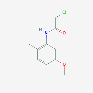 molecular formula C10H12ClNO2 B2471750 2-Chloro-N-(5-methoxy-2-methyl-phenyl)-acetamide CAS No. 62847-32-9