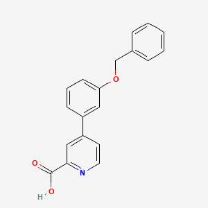4-(3-Benzyloxyphenyl)picolinic acid