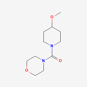 4-(4-Methoxypiperidine-1-carbonyl)morpholine