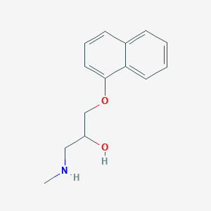 1-(Methylamino)-3-(naphthalen-1-yloxy)propan-2-ol