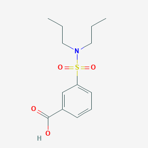 molecular formula C13H19NO4S B2471822 3-(二丙基磺酰基)苯甲酸 CAS No. 53212-78-5