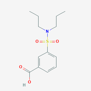 molecular formula C13H19NO4S B2471822 3-(Dipropylsulfamoyl)benzoesäure CAS No. 53212-78-5