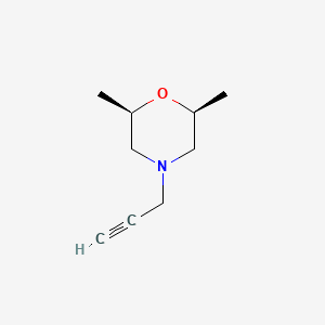 (2R,6S)-2,6-Dimethyl-4-(prop-2-yn-1-yl)morpholine