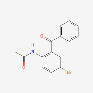 N-(2-benzoyl-4-bromophenyl)acetamide