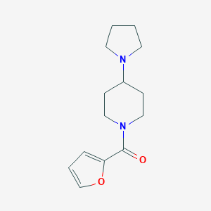1-(2-Furoyl)-4-(1-pyrrolidinyl)piperidine