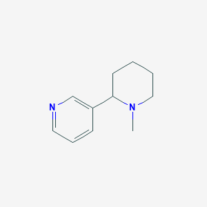 B024720 Piperidine, 1-methyl-2-(3-pyridyl)- CAS No. 19730-04-2