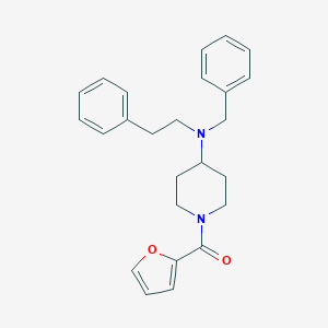N-benzyl-1-(2-furoyl)-N-(2-phenylethyl)-4-piperidinamine