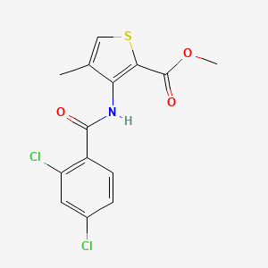 methyl 3-(2,4-dichlorobenzamido)-4-methylthiophene-2-carboxylate