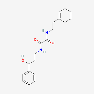 N-[2-(cyclohex-1-en-1-yl)ethyl]-N'-(3-hydroxy-3-phenylpropyl)ethanediamide