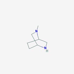 molecular formula C7H14N2 B2472170 2-甲基-2,5-二氮杂双环[2.2.2]辛烷 CAS No. 59893-25-3