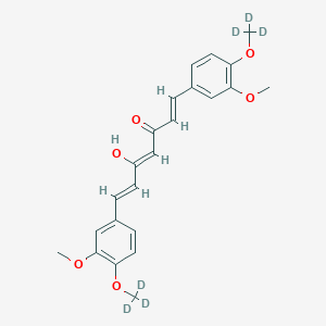 molecular formula C23H24O6 B2472208 4',4-O,O-Dimethylcurcumin-D6 CAS No. 1335197-88-0