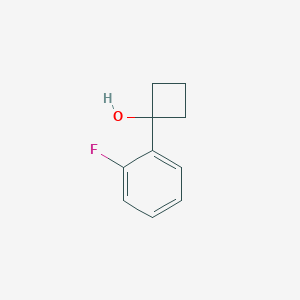 molecular formula C10H11FO B2472213 1-(2-氟苯基)环丁醇 CAS No. 1539420-76-2