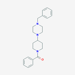 1-(1-Benzoyl-4-piperidinyl)-4-benzylpiperazine