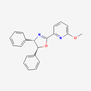 (4S,5R)-2-(6-Methoxypyridin-2-yl)-4,5-diphenyl-4,5-dihydrooxazole