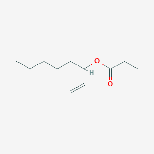 molecular formula C11H20O2 B024723 1-辛烯-3-基丙酸酯 CAS No. 107697-91-6