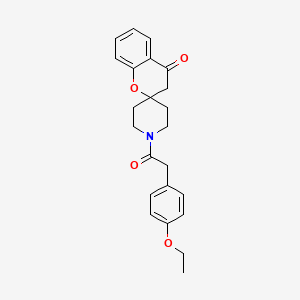 1'-(2-(4-Ethoxyphenyl)acetyl)spiro[chroman-2,4'-piperidin]-4-one