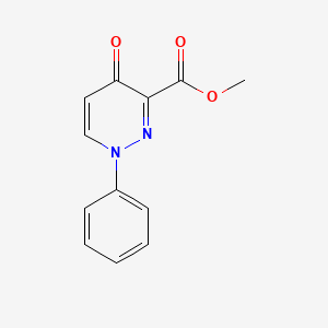 Methyl 4-oxo-1-phenyl-1,4-dihydro-3-pyridazinecarboxylate
