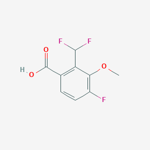 2-(Difluoromethyl)-4-fluoro-3-methoxybenzoic acid