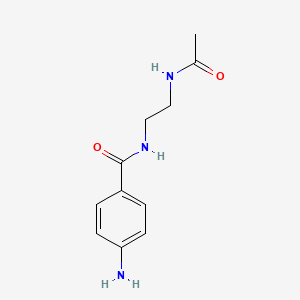 N-(2-acetamidoethyl)-4-aminobenzamide