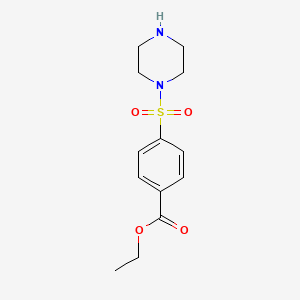 4-(Piperazine-1-sulfonyl)-benzoic acid ethyl ester