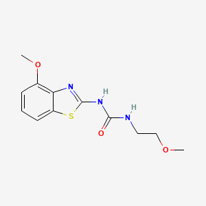 1-(4-Methoxybenzo[d]thiazol-2-yl)-3-(2-methoxyethyl)urea