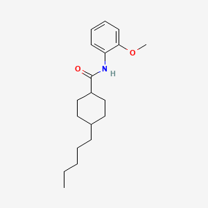 N-(2-methoxyphenyl)-4-pentylcyclohexane-1-carboxamide