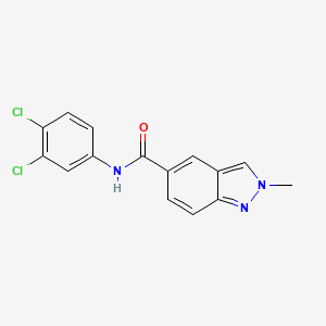 N-(3,4-dichlorophenyl)-2-methylindazole-5-carboxamide