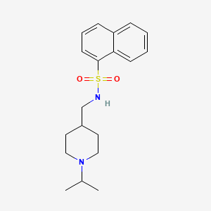 N-((1-isopropylpiperidin-4-yl)methyl)naphthalene-1-sulfonamide