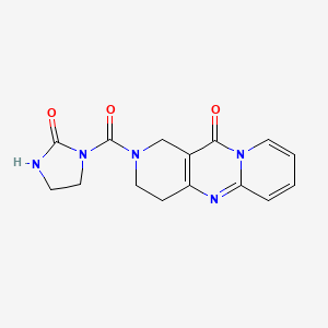 2-(2-oxoimidazolidine-1-carbonyl)-3,4-dihydro-1H-dipyrido[1,2-a:4',3'-d]pyrimidin-11(2H)-one