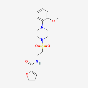 N-(2-((4-(2-methoxyphenyl)piperazin-1-yl)sulfonyl)ethyl)furan-2-carboxamide