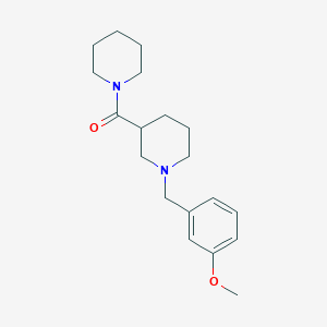 molecular formula C19H28N2O2 B247255 [1-(3-Methoxybenzyl)piperidin-3-yl](piperidin-1-yl)methanone 