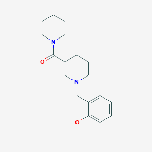 1-(2-Methoxybenzyl)-3-(1-piperidinylcarbonyl)piperidine