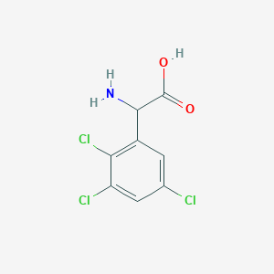 2-Amino-2-(2,3,5-trichlorophenyl)acetic acid
