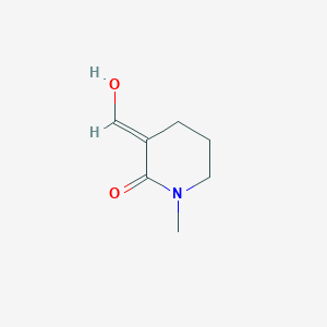 3-(Hydroxymethylidene)-1-methylpiperidin-2-one