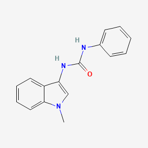 1-(1-methyl-1H-indol-3-yl)-3-phenylurea
