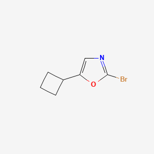 2-Bromo-5-cyclobutyl-1,3-oxazole