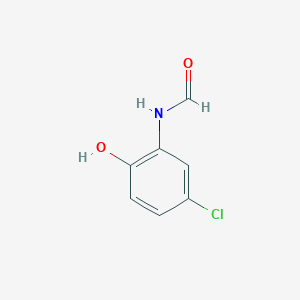 molecular formula C7H6ClNO2 B2472688 N-(5-chloro-2-hydroxyphenyl)formamide CAS No. 31354-50-4