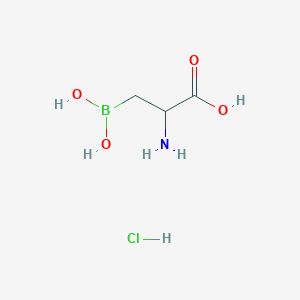 2-Amino-3-boronopropanoic acid;hydrochloride