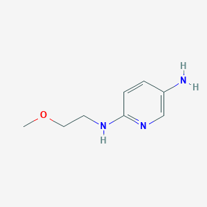 N2-(2-Methoxyethyl)pyridine-2,5-diamine