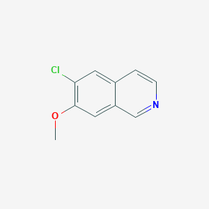 B2472791 Isoquinoline, 6-chloro-7-methoxy- CAS No. 1187791-51-0