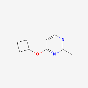 4-Cyclobutoxy-2-methylpyrimidine