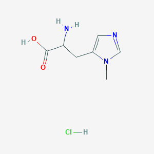 2-Amino-3-(1-methyl-1H-imidazol-5-yl)propanoic acid HCl