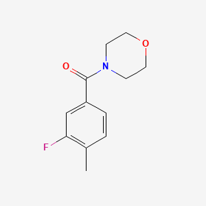 (3-Fluoro-4-methylphenyl)-morpholin-4-ylmethanone